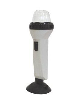 PORTABLE NAVIGATION LIGHT - CLEAR 360 DEGREE - SUCTION CUP MOUNT - LED