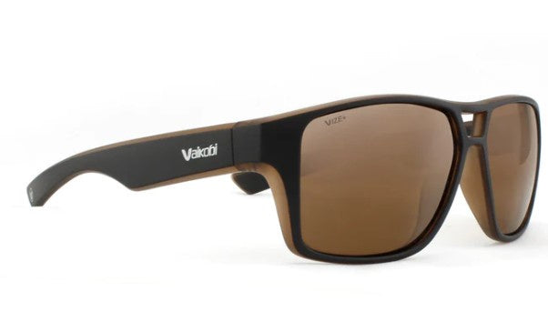 VAIKOBI MOLOKAI POLARIZED SUNGLASSES (BROWN/AMBER)