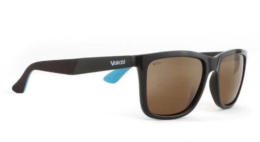 VAIKOBI VIENTO POLARIZED SUNGLASSES (BROWN/AMBER)