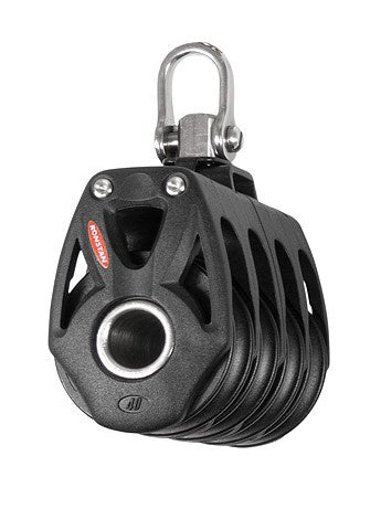 RONSTAN SERIES 40 ORBIT Quad block, swivel shackle head