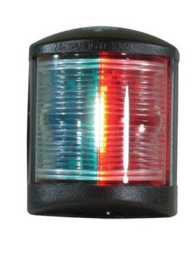 TREM NAVIGATION LIGHT - BI-COLOUR LENS - VERTICAL  BLACK