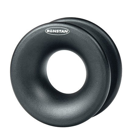 RONSTAN ROPE GLIDE RING , 57mm x 26mm x 25mm, Black