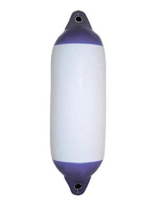 HEAVY DUTY FENDERS - WHITE WITH BLUE ENDS 120X450