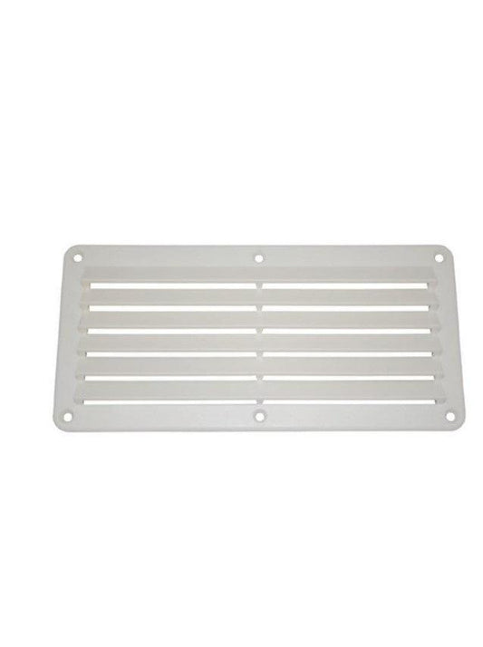 PLASTIC 6 LOUVRE VENTS ABS LOUVRE - WHITE
