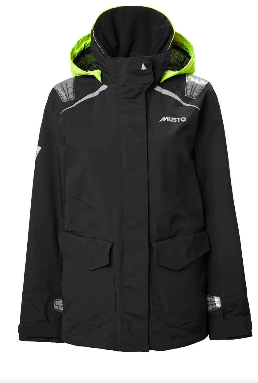 MUSTO WOMEN'S BR1 INSHORE JACKET - BLACK