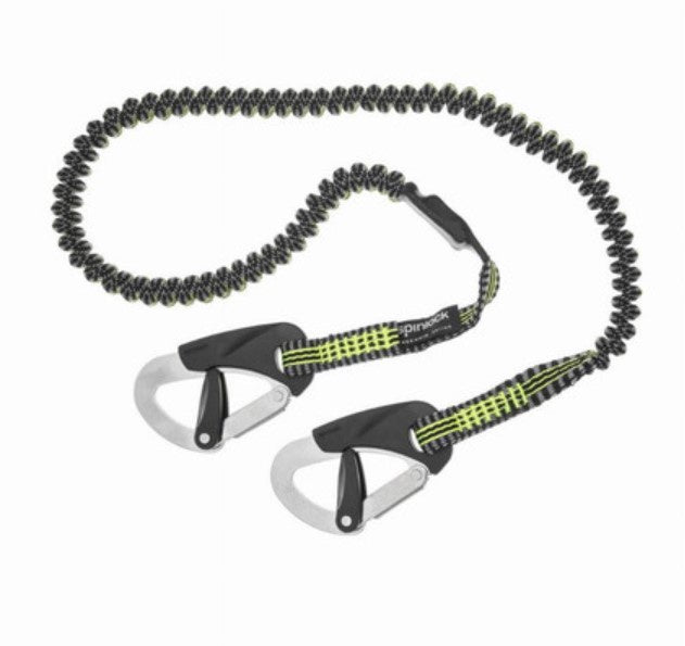 SPINLOCK SAFETY LINE - 2 CLIP, ELASTICISED