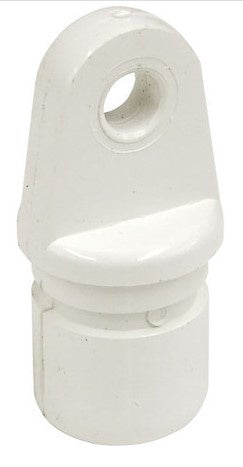 CANOPY TUBE END 25MM X 1.6MM WHITE