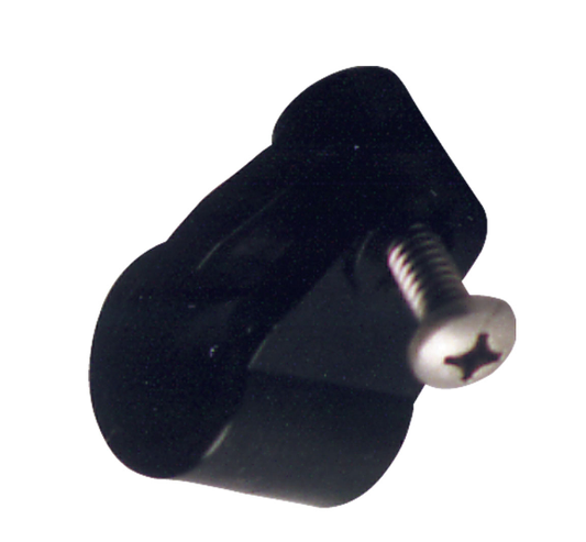 NYLON CANOPY BOW KNUCKLE - BLACK  22MM-7/8