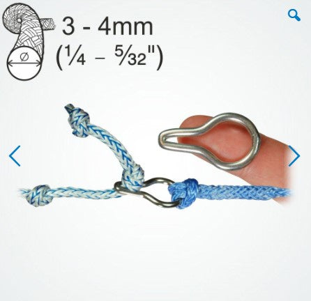 CLAMCLEAT Q-LOK  - PACK OF 2 WITH ROPE