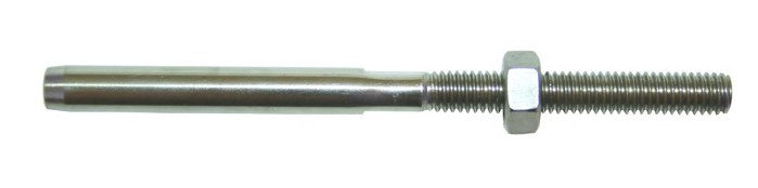 316 STAINLESS SWAGE TERMINAL -  5/32 x M8