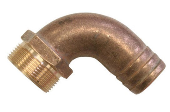 BRONZE ELBOW HOSE TAIL  19MM X 3/4 "BSP