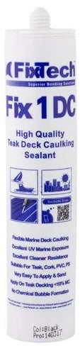 Fix1DC Deck Caulk Black 300ml