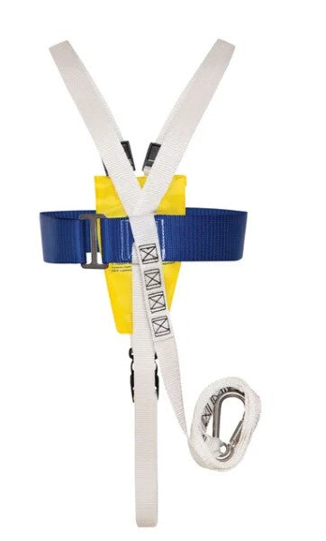 BURKE CHILD HARNESS OSFA includes integral safety line (fits chest 42 - 75cm)