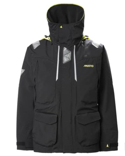 MUSTO BR2 OFFSHORE JACKET - BLACK - SIZE XSMALL & SMALL ONLY