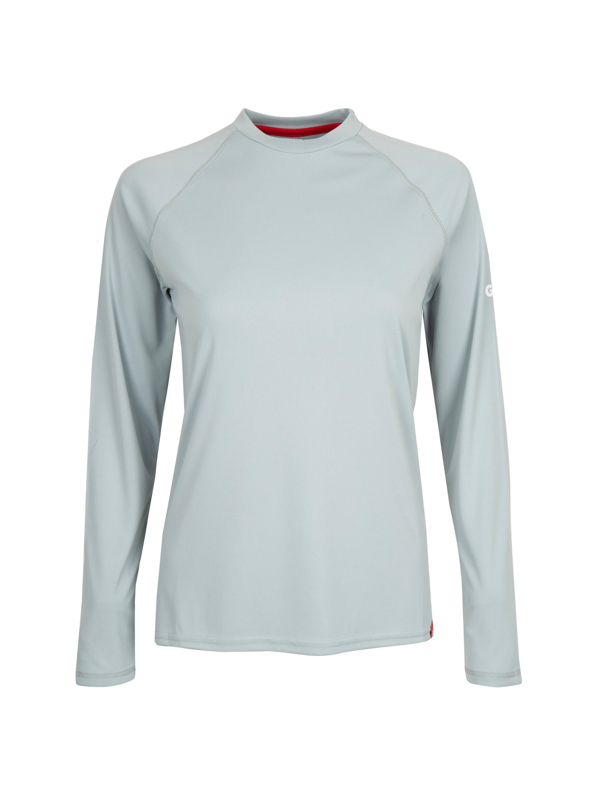 WOMENS UV TEC LONG SLEEVE TEE COLOUR- MEDIUM GRAY SIZE 10