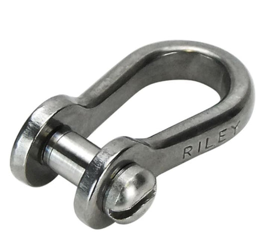 Riley SHACKLE NARROW "D" 4.7 SLOTTED HEAD PIN