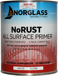 8228 NoRUST ALL SURFACE PRIMER WHITE 250ml - AVAILABLE IN STORE ONLY