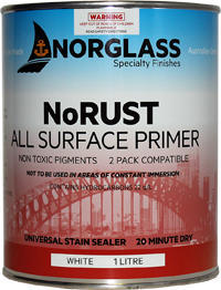 8227 NoRUST ALL SURFACE PRIMER WHITE 500ml - AVAILABLE IN STORE ONLY