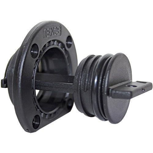 Drain Plug Lge Blk (Pkgd)