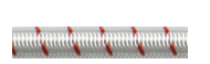 FSE ROBLINE Shock Cord White/Red Fleck 3mm x 250m -sold per metre
