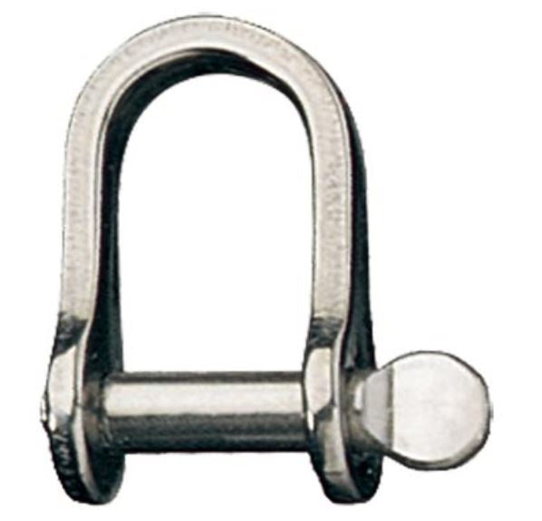 RONSTAN D SHACKLE -  1/4inch ,L:22mm,W:14mm