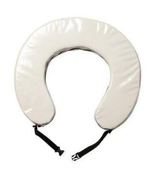 BURKE Horseshoe Lifebuoy White