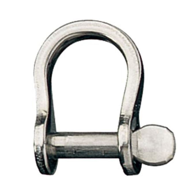 RONSTAN BOW SHACKLE , PIN 1/4inch, L:21mm,W:19mm
