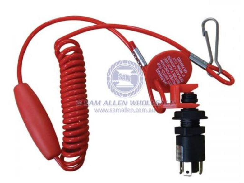 12v 10 A COIL CORD EMERGENCY SWITCH