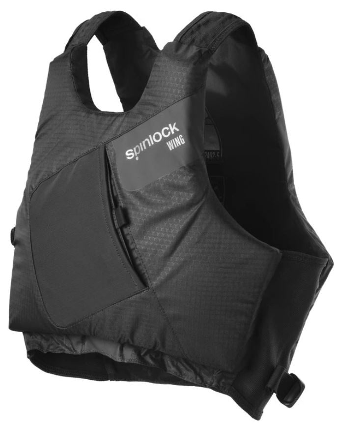 SPINLOCK Wing Side Zip PFD 50N - Black Graphite