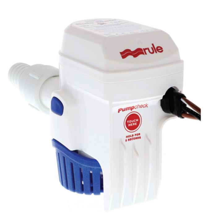 RULE-MATE 500GPH BILGE PUMP - AUTOMATIC - 12V