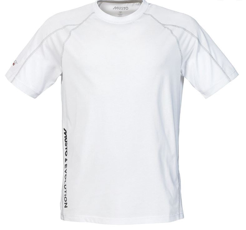 MUSTO EVOLUTION S/S TEE - WHITE