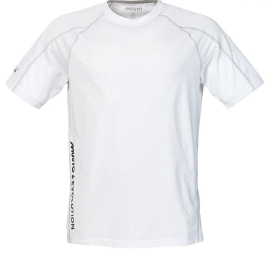 MUSTO EVOLUTION S/S TEE - WHITE