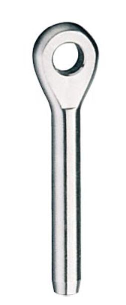 Ronstan Swage Eye,2.5mm Wire, 5.1mm (3/16inch) Hole