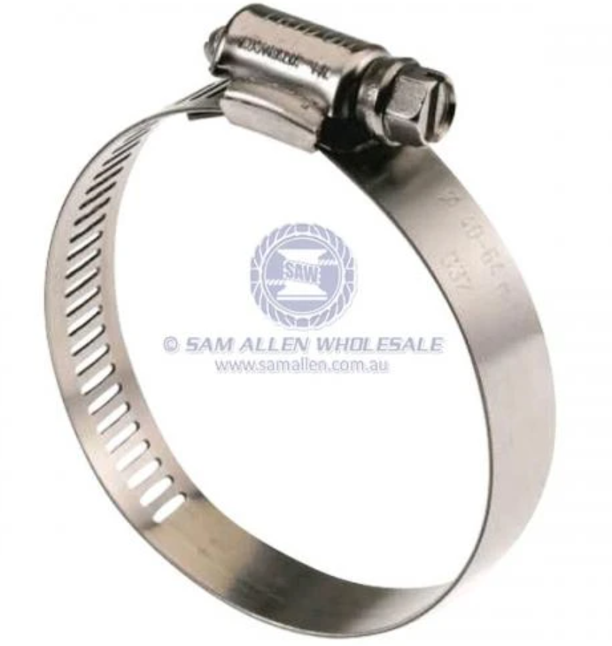 HOSE CLAMP 21 - 38 MM - STAINLESS STEEL
