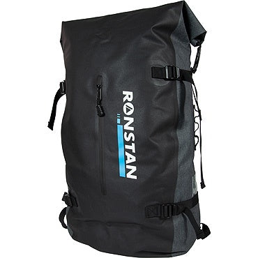 RONSTAN Dry Roll-Top 55L Backpack - Black & Grey