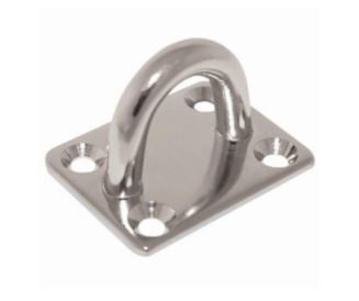 STAINLESS STEEL Eye Plate  6 x 40mm