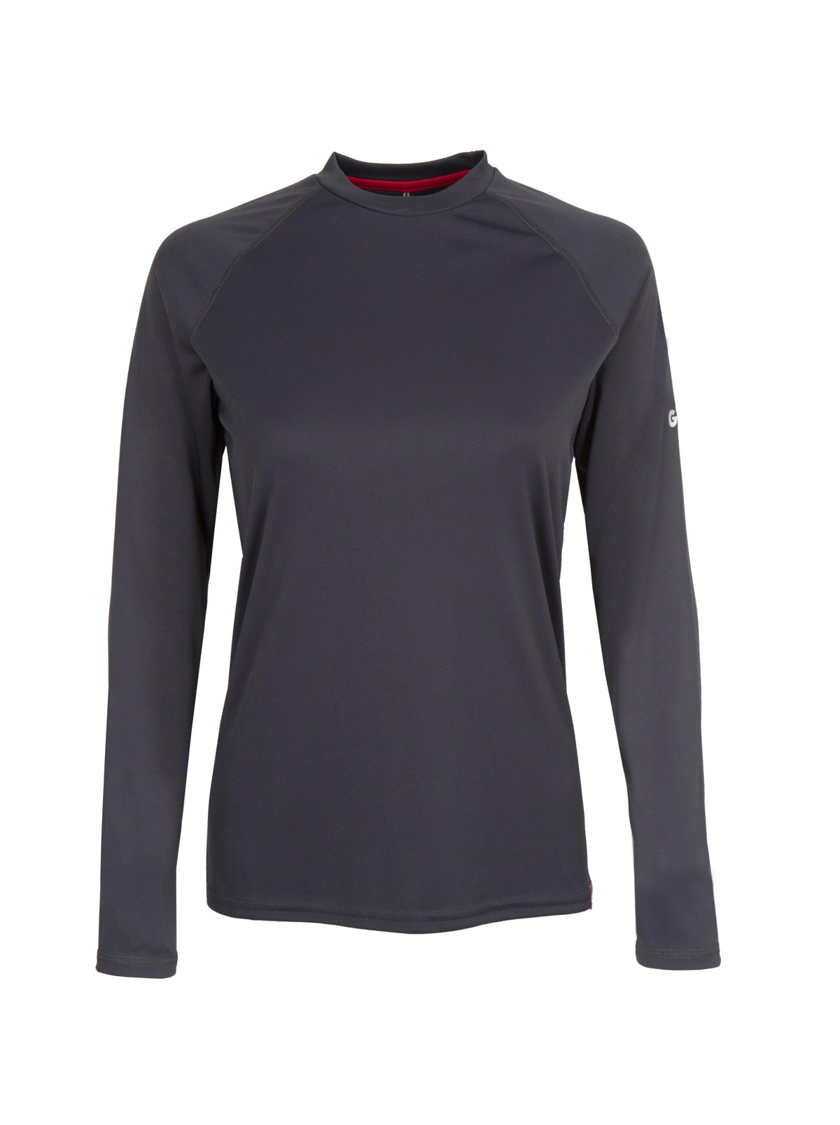 WOMENS UV TEC LONG SLEEVE TEE -COLOUR CHARCOAL - SIZE 10