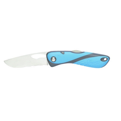 WICHARD OFFSHORE KNIFE - single serrated blade - blue / black