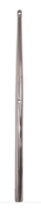 STANCHION - STAINLESS STEEL - TAPERED 625mm