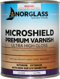 6031 MICROSHIELD VARNISH 1litre - AVAILABLE IN STORE ONLY
