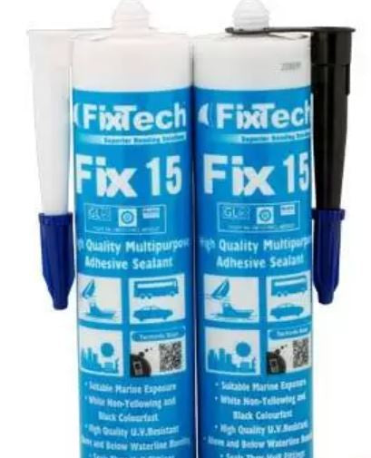 Fix15 White 290ml - Multipurpose Adhesive Sealant