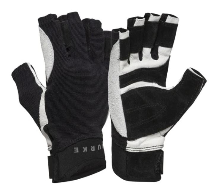 BURKE Leather Short Finger Sailing Glove