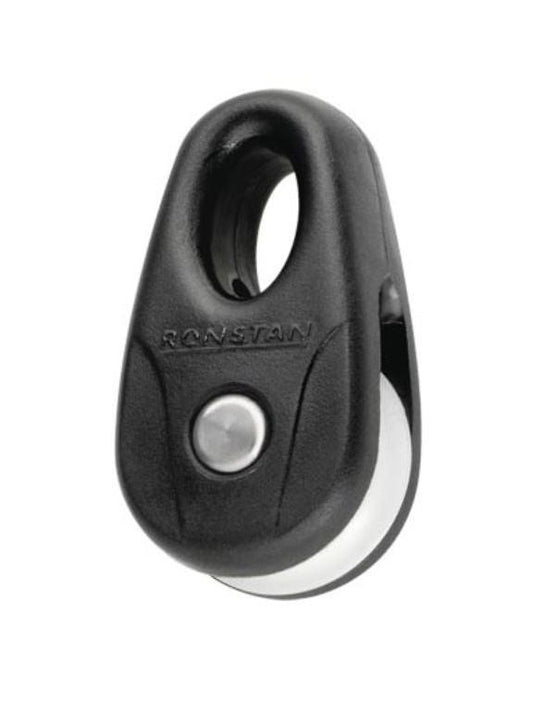 RONSTAN BLACK KITE BLOCK - WHITE SHEAVE 2-Pack