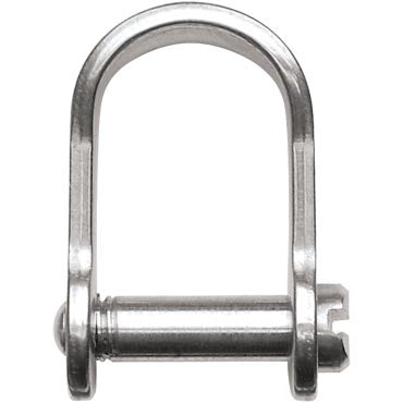 RONSTAN LIGHTWEIGHT SHACKLE - SLOTTED PIN  3/16"