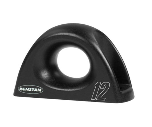 Ronstan RopeGlide Fairlead Single, Black 12mm