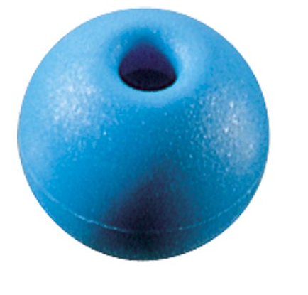 RONSTAN PARREL BEAD, BLUE 25mm