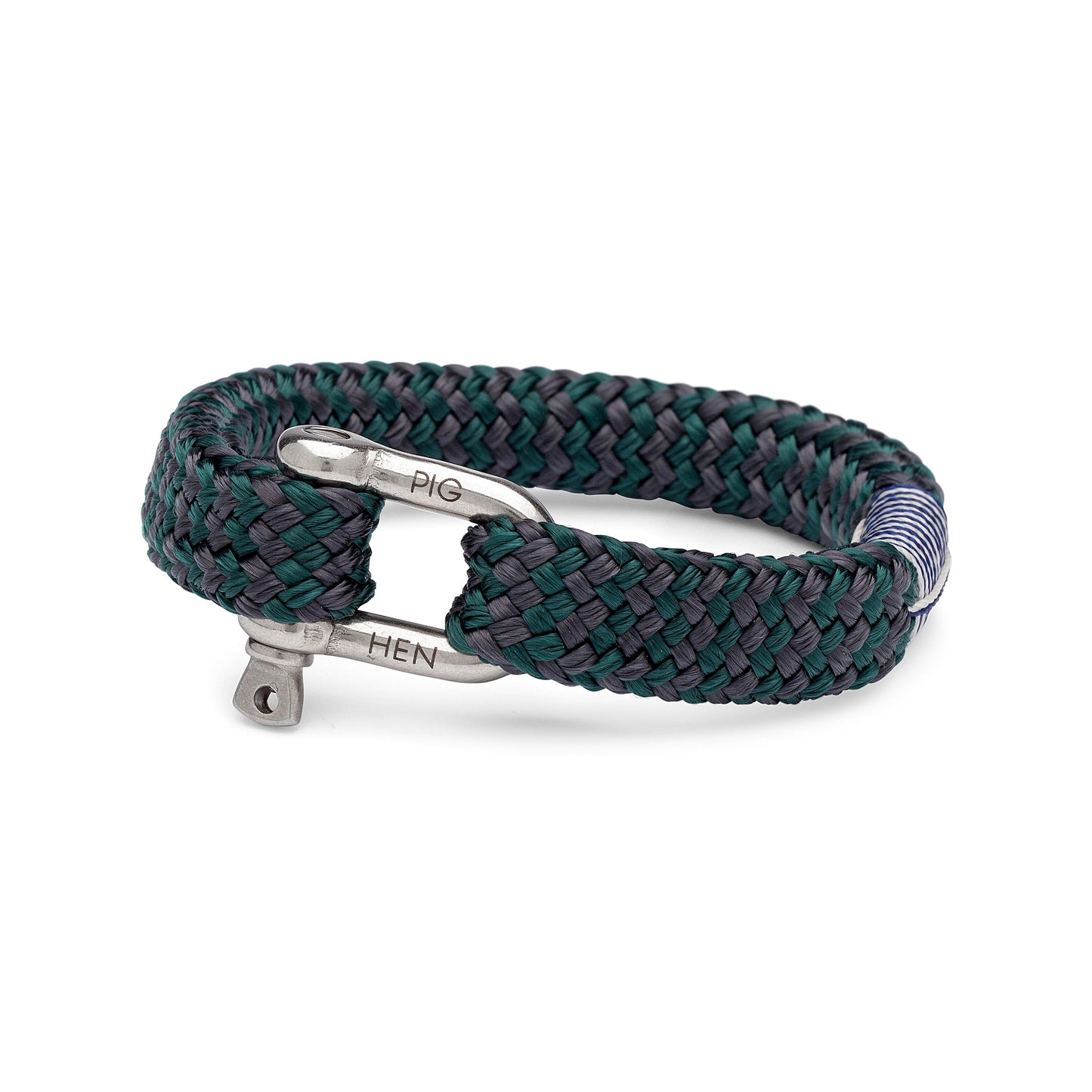 Gorgeous George Bracelet - SLATE - PETROL