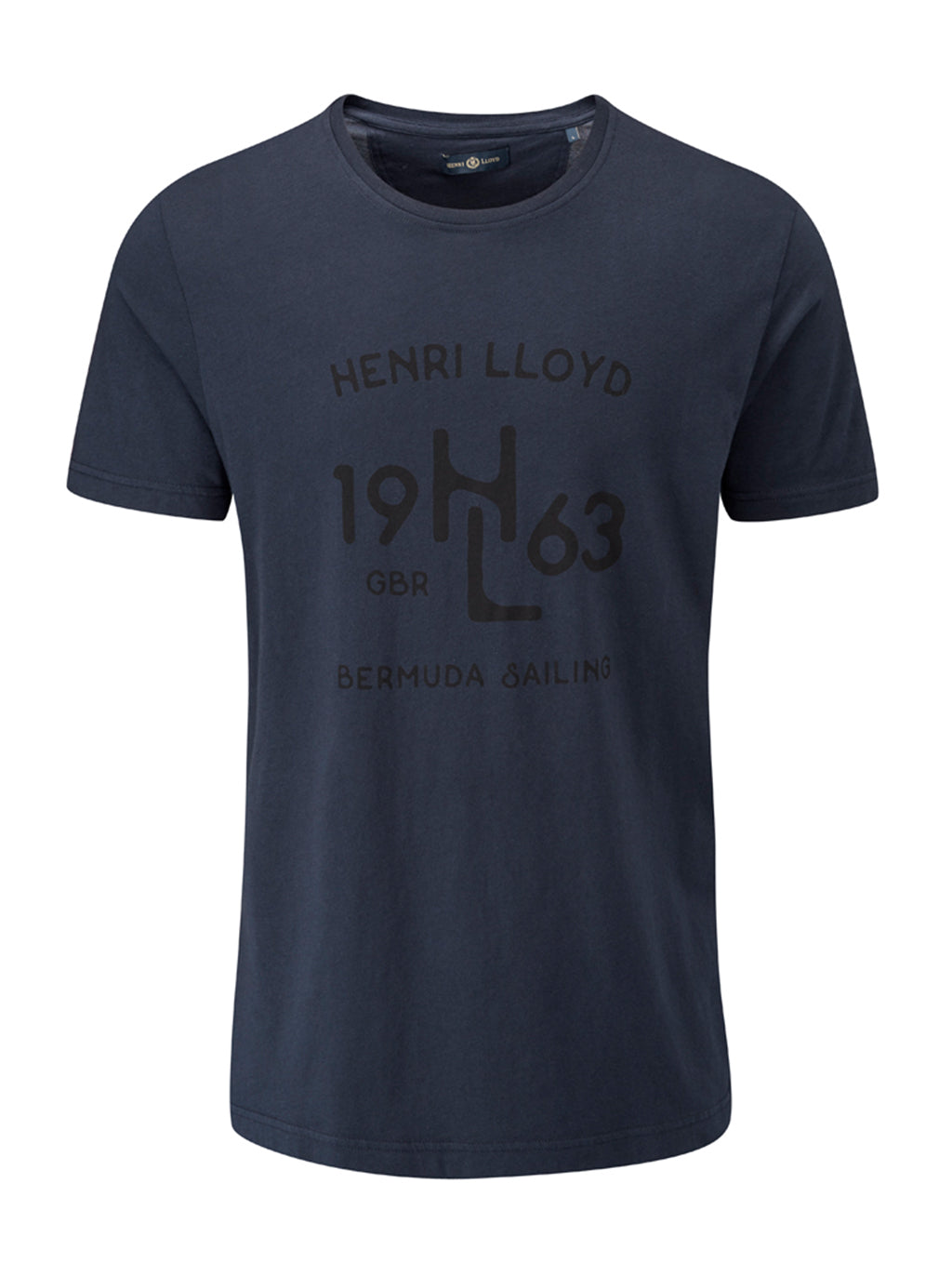 Henri Lloyd Penfro Lightweight Enzyme Tee NAV - ONLY SIZE SMALL LEFT DISCONTINUED STYLE