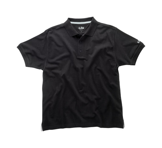 GILL COTTON MEN'S POLO - BLACK