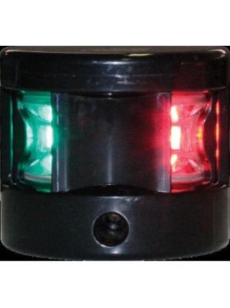 LALIZAS FOS 12 LED BI-COLOUR NAVIGATION LIGHT - VERTICAL MOUNT - BLACK
